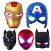 Hot sale child's LED mask Spider man/Avenger Halloween party flash Mask