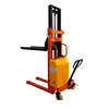 automated rough terrain hand stacker with hydraulic 3 way pallet stainless electric stacker straddle pallet stackers
