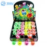 5190408-12 Fashion flash led soft TPR Smiley ring, Glowing Wholesale Emoji cartoons kids ring