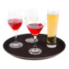 Round & Rectangular non slip plastic serving tray