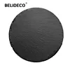 round slate coaster set slate tableware