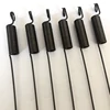 Top level black color coil long hook powerful extension spring