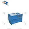 warehouse capacity stackable wire mesh collapsible steel cage