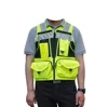 Amazon Style Reflector Multi Pockets Safety Reflective Warning Vest