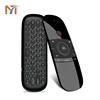 Hot Sale W1 2.4G Air Mouse&Wireless Keyboard English Version For Mac OS/Windows/Android/Linux - Black