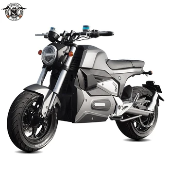 petrol and battery hybrid motorcycle