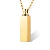 Marlary Simple Design Square Love Cremation Urn Necklace Pendant Funnel Fill Kit Keepsake Memorial Ashes