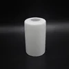 Decorative frosted opal white cylindrical glass lamp shade for sale