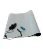 Conductive rubber Blue Mat Kit with Wrist Strap Grounding Cord Polymer Resistant ESD MAT