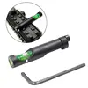 20mm Cylinder Guide Rail Level Spirit Level Mount Holder Bracket Horizontal Calibrator Sight Clamp Level Measurement Instrument