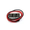 DC4.5V-30V 0.36 Inch Mini 3-Digit LED Display Voltmeter Module Self-Powered Voltage Meter Board red Color Two Wire Connection