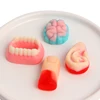 Brain Ear Finger Teeth Shape Gummy Soft Candy