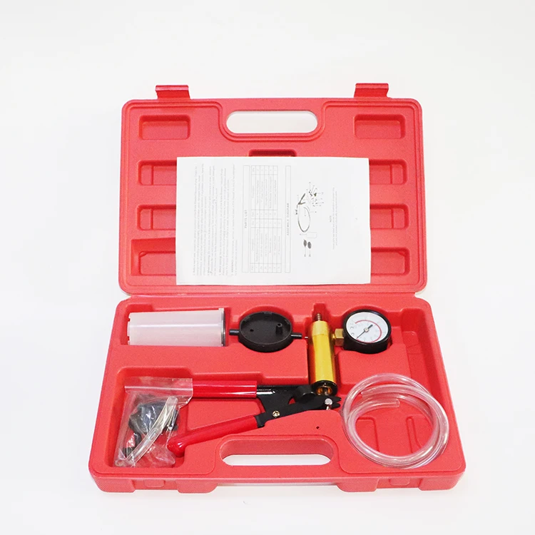 Held Brake & Clutch Bleeder Tester Set Bleed Kit Vacuum Pump Car Service Tool