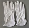 100% white cotton gloves waiter uniform gloves working gloves