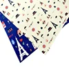 Gift Wrap Tissue - Eiffel Tower on white coated paper