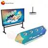 Intellectual interactive magic fish world wall game for kids / children attraction coin operated games vr kidscoin operated