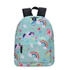 Unicorn bag Flower wave point Rucksacks backpack for kid School Bags travel Shoulder Bag