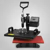 9 in 1 Digital Heat Press Machine Multifunctional Transfer Sublimation for T-Shirt Mug Cup Hat Cap 15"X12" (38X30cm) Heat Platen