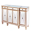 Convenience Concepts Gold Coast Vineyard 4 Drawer Mirrored Cabinet VP-m4005#