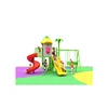 Newest Design Small Sized Fun Kids Outdoor Swing Slide Combination Playground For Sale Kindergarten Playground