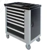 258pcs hand tools,six drawers cabinet with four drawers tools in it
