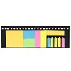 OEM Cheap Mini Page Colourful Rainbow Arrow Print Sticky Note Pad Paper Set with Hard Cover