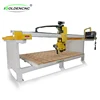 CNC granite bridge saw cutting machine/granite stone bridge saw cutting cnc marble stone router engraving machine
