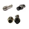 Waterproof Standard Type Wire Connector GX12 Mini Plug with 12mm 2pin 3pin 4pin 5pin 6pin