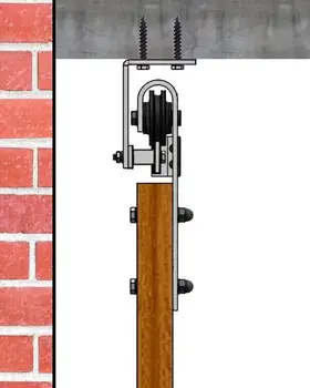 Ceiling Mounted Sliding Door Hardware Hodor Made Ceiling Mounted Sliding Door Hardware