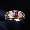 18k gold Sri Lanka top-grade 0.65ct natural red oval facetted cut ruby South Africa real diamond palace crown style female ring