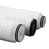 Nylon ptfe pes white pleated methanol filter cartridge