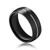 Fashion Jewelry 2019 Black Men's Wedding Ring New Design Finger Ring, Custom Signet Ring