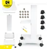 Home & Spa Rolling Trolley with Double Shelf to Holding Things