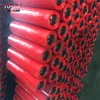 Flat parallel conveyor idlers roller carrying idlers