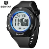 BENYAR BY-8003 Men's Digital Watches Sports Waterproof LED Digital Stopwatch Date Sport Wristwatch Relogio Masculino