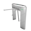 Attraction ticketing turnstile QR barcode scanner turnstile gate with counter