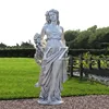 large life size garden decoration carving marble stone standing statue