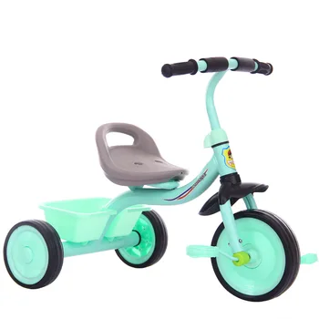 tricycle stroller with rubber wheels