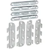 Galvanized Steel Bed Rail Fasteners Mounted Bed Rail Brackets