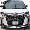 Body kit suitable for toyota alphard in Mona Lisa style 15-18 upgrade 19 SC auto parts with front bumper rear bumper side skirts