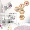 Hexagon Felt Pin Board Self Adhesive Bulletin Memo Photo Cork Boards Colorful Foam Wall Decorative
