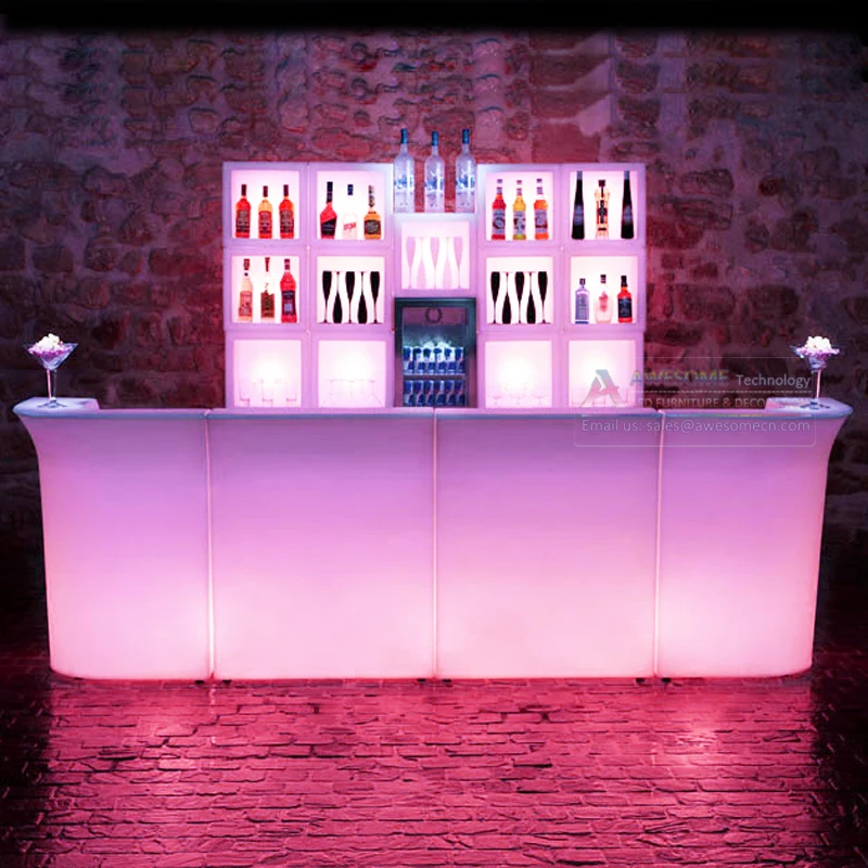 Light Up Bar Back Drinking Light Up Bar Back Drinking