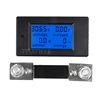 DC Voltmeter Ammeter Power Energy Digital Voltage Current Meter LCD 4 inch DC 6.5-100V 100A with Shunt