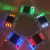 Top selling 30 tons compression resistance aluminum LED blinking solar cat eye road stud