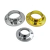 zinc alloy electroplating pipe bracket of 35mm for towel coat rail