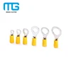 RV Series tinned copper insulated wire round ring type battery terminal size crimp ring terminal lug