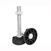 1/2" Screw Nylon Pad Leveling Foot