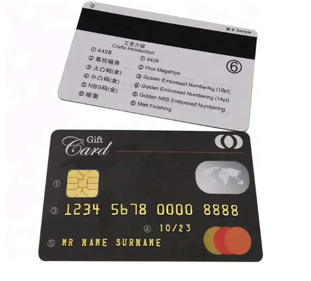 12 High Quality Prepaid Visa Credit Cards With Shenzhen Factory ...