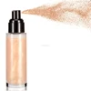 Factory OEM liquid 120ml gold shimmer highlighter spray body and face glow spray hands-free samples available