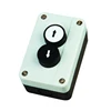 22mm Diameter White Black Arrow Momentary Push Switch Button Control Box